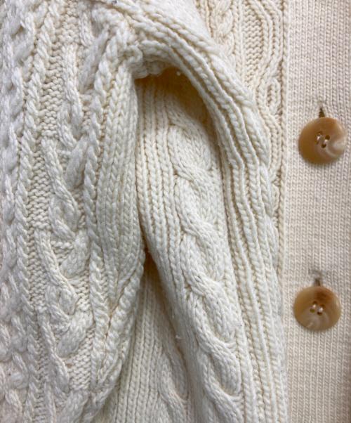 R.H.Vintage（ロンハーマン・ヴィンテージ）R.H.Vintage (ロンハーマン・ヴィンテージ) ニットカーディガン アイボリー サイズ:XSの古着・服飾アイテム