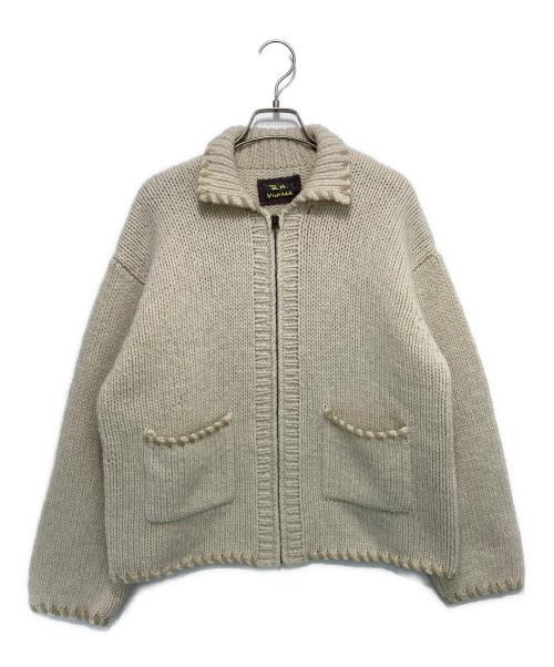 R.H.Vintage（ロンハーマン・ヴィンテージ）R.H.Vintage (ロンハーマン・ヴィンテージ) カウチンニットジャケット アイボリー サイズ:-の古着・服飾アイテム