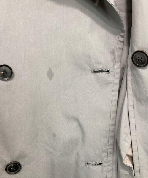 AURALEE（オーラリー）AURALEE (オーラリー) FINX POLYESTER BIG TRENCH COAT グレー サイズ:4の古着・服飾アイテム