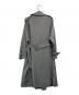 AURALEE (オーラリー) FINX POLYESTER BIG TRENCH COAT グレー サイズ:4：16000円