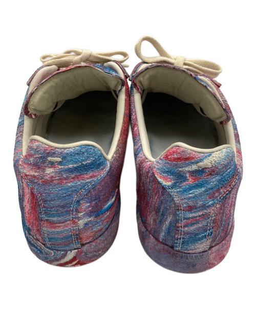 Maison Margiela 22（メゾンマルジェラ）Maison Margiela 22 (メゾンマルジェラ 22) Replica Low Colour Mix Sneaker ブルー×ピンク サイズ:43の古着・服飾アイテム