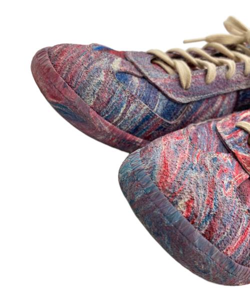 Maison Margiela 22（メゾンマルジェラ）Maison Margiela 22 (メゾンマルジェラ 22) Replica Low Colour Mix Sneaker ブルー×ピンク サイズ:43の古着・服飾アイテム