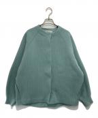 CADUNEカデュネ）の古着「スプリングカーディガン」｜グリーン