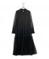 CAPRICIEUX LE'MAGE (カプリシューレマージュ) チュールハイネックワンピース ブラック サイズ:PS：9000円