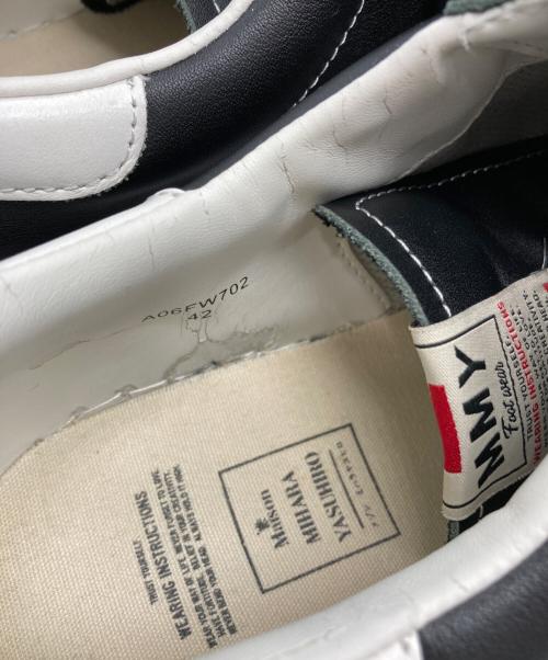 Maison MIHARA YASUHIRO（メゾン ミハラ ヤスヒロ）Maison MIHARA YASUHIRO (メゾン ミハラ ヤスヒロ) BLAKEY ローカットスニーカー ブラック サイズ:42の古着・服飾アイテム