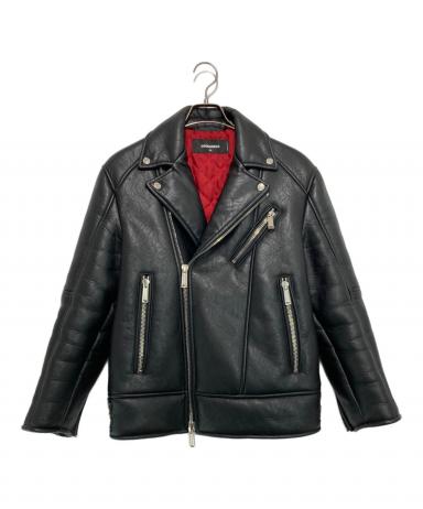 ディーン　DSQUARED2 ライダースジャケット サイズ50 ブラック 3053002808287196_01_9081w.jpeg