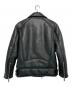 DSQUARED2 (ディースクエアード) ライダースジャケット ブラック サイズ:50：34000円