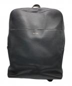 PAUL SMITHポールスミス）の古着「レザーリュック」｜ブラック