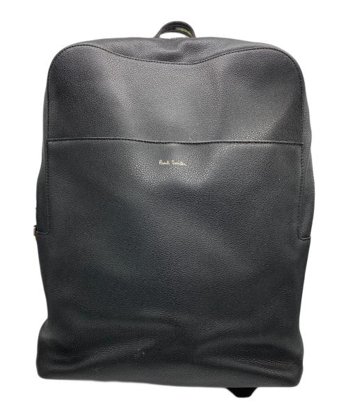 PAUL SMITH（ポールスミス）Paul Smith (ポールスミス) レザーリュック ブラックの古着・服飾アイテム