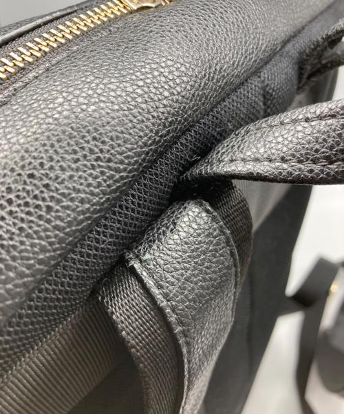 PAUL SMITH（ポールスミス）Paul Smith (ポールスミス) レザーリュック ブラックの古着・服飾アイテム