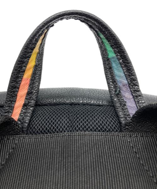 PAUL SMITH（ポールスミス）Paul Smith (ポールスミス) レザーリュック ブラックの古着・服飾アイテム
