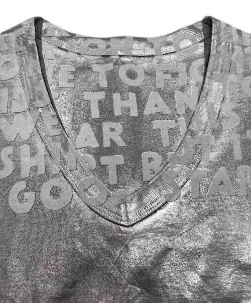 MM6 Maison Margiela（エムエムシックスメゾンマルジェラ）MM6 Maison Margiela (エムエムシックスメゾンマルジェラ) プリントTシャツ グレー サイズ:Sの古着・服飾アイテム