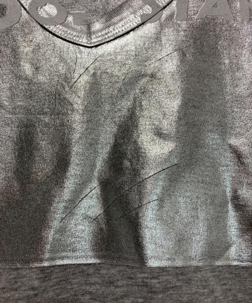 MM6 Maison Margiela（エムエムシックスメゾンマルジェラ）MM6 Maison Margiela (エムエムシックスメゾンマルジェラ) プリントTシャツ グレー サイズ:Sの古着・服飾アイテム