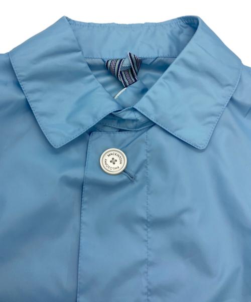 MACKINTOSH PHILOSOPHY（マッキントッシュ フィロソフィー）MACKINTOSH PHILOSOPHY (マッキントッシュ フィロソフィー) ステンカラーコート スカイブルー サイズ:42 未使用品の古着・服飾アイテム