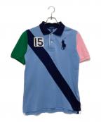 POLO RALPH LAURENポロ・ラルフローレン）の古着「ポロシャツ」｜ブルー
