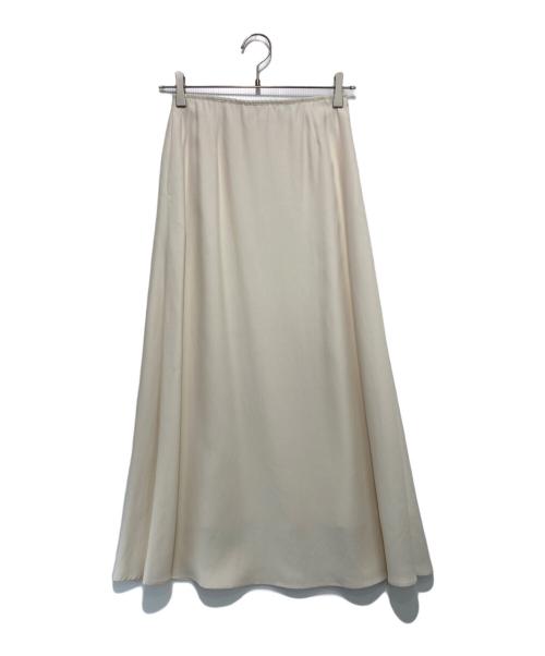 BALLSEY（ボールジィ）BALLSEY (ボールジィ) リネンブレンドセルロース マーメイドスカート ベージュ サイズ:34（7号）の古着・服飾アイテム