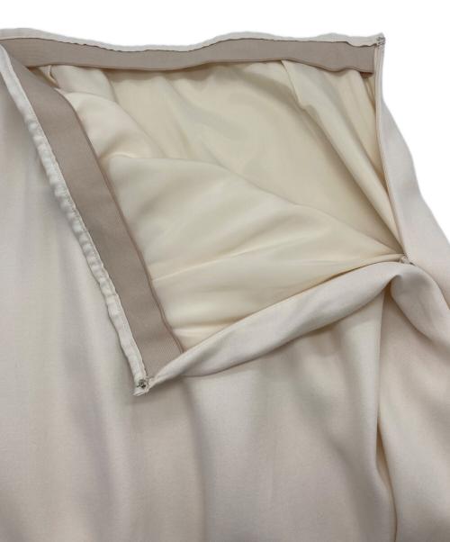 BALLSEY（ボールジィ）BALLSEY (ボールジィ) リネンブレンドセルロース マーメイドスカート ベージュ サイズ:34（7号）の古着・服飾アイテム