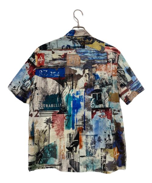 PAUL SMITH（ポールスミス）Paul Smith (ポールスミス) 総柄半袖シャツ マルチカラー サイズ:ｌの古着・服飾アイテム
