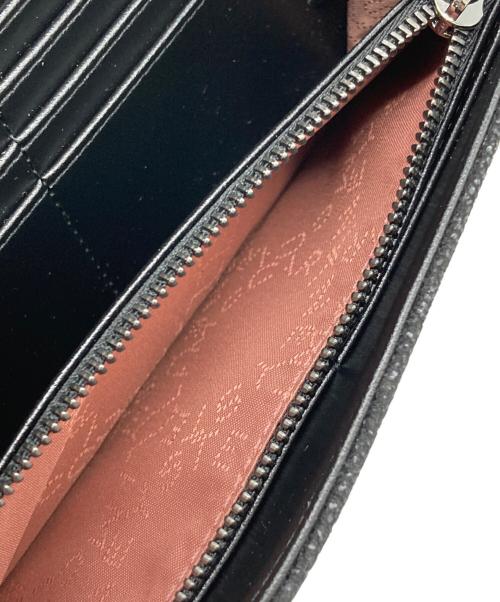 STELLA McCARTNEY（ステラマッカートニー）STELLA McCARTNEY (ステラマッカートニー) continental flap wal shaggy/二つ折り長財布 ブラックの古着・服飾アイテム