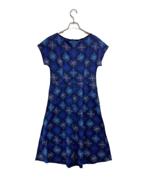 Sybilla（シビラ）Sybilla (シビラ) 花菱集ワンピース ネイビー サイズ:Mの古着・服飾アイテム