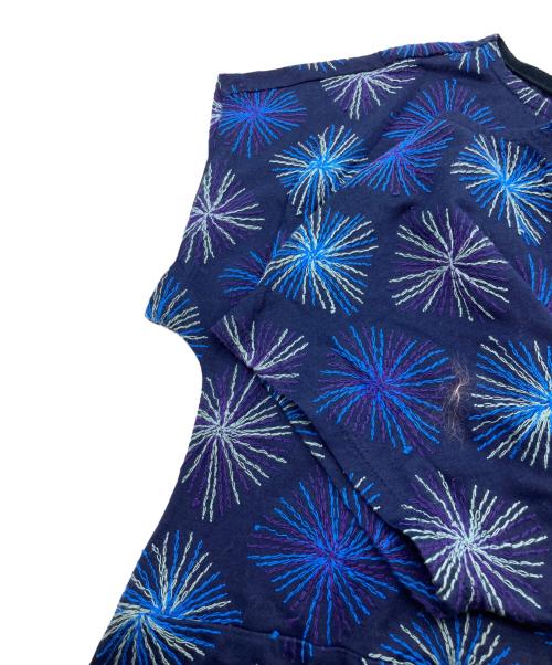 Sybilla（シビラ）Sybilla (シビラ) 花菱集ワンピース ネイビー サイズ:Mの古着・服飾アイテム