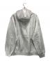 Supreme (シュプリーム) MM6 Maison Margiela (エムエムシックスメゾンマルジェラ) Foil Box Logo Hooded Sweatshirt ホワイト×シルバー サイズ:XL 未使用品：42000円