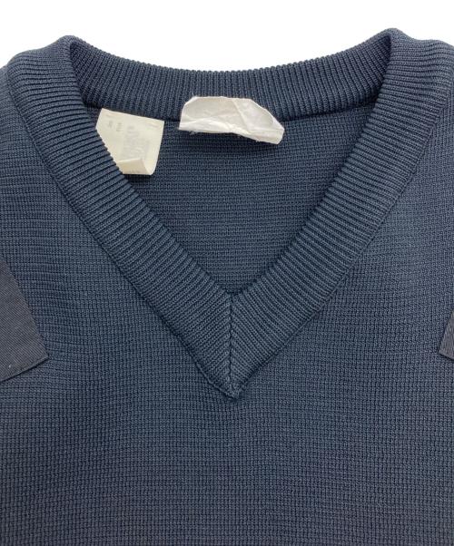 N.HOOLYWOOD（エヌ ハリウッド）N.HOOLYWOOD (エヌ ハリウッド) Vネックコマンダーニット ブラック サイズ:Lの古着・服飾アイテム