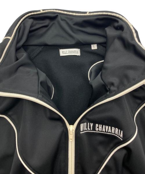 WILLY CHAVARRIA（ウィリーチャバリア）WILLY CHAVARRIA (ウィリーチャバリア) BUFFALO TRACK JACKET ブラック サイズ:Lの古着・服飾アイテム