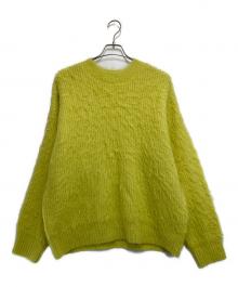 MAISON SPECIAL（メゾンスペシャル）の古着「Shaggy Knit Pullover」｜イエロー