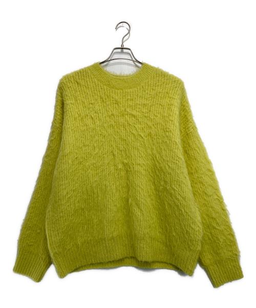 MAISON SPECIAL（メゾンスペシャル）MAISON SPECIAL (メゾンスペシャル) Shaggy Knit Pullover イエロー サイズ:-の古着・服飾アイテム