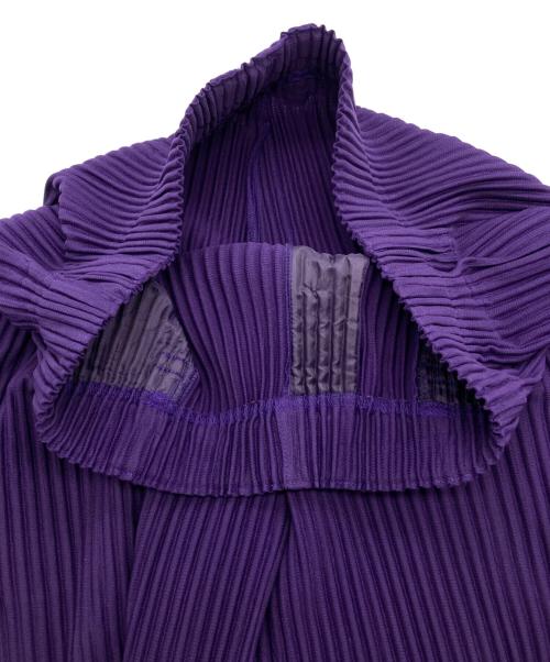 HOMME PLISSE ISSEY MIYAKE（オム プリッセ イッセイ ミヤケ）HOMME PLISSE ISSEY MIYAKE (オムプリッセ イッセイ ミヤケ) プリーツパンツ パープル サイズ:2の古着・服飾アイテム