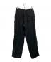 COMOLI (コモリ) リネンWクロス ドローストリングパンツ ブラック サイズ:3：27000円