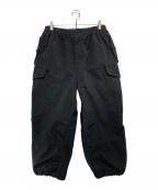DAIWA PIER39ダイワ ピア39）の古着「Tech Canadian Mil 6Pocket pants」｜ブラック