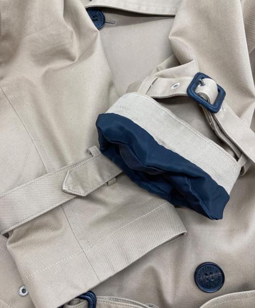 HYKE（ハイク）HYKE (ハイク)  TRENCH COAT/REGULAR FIT ベージュ サイズ:5の古着・服飾アイテム