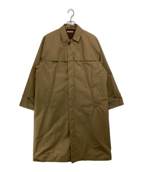 AURALEE（オーラリー）AURALEE (オーラリー) HIGH COUNT CLOTH BATTING LONG COAT カーキ サイズ:4の古着・服飾アイテム
