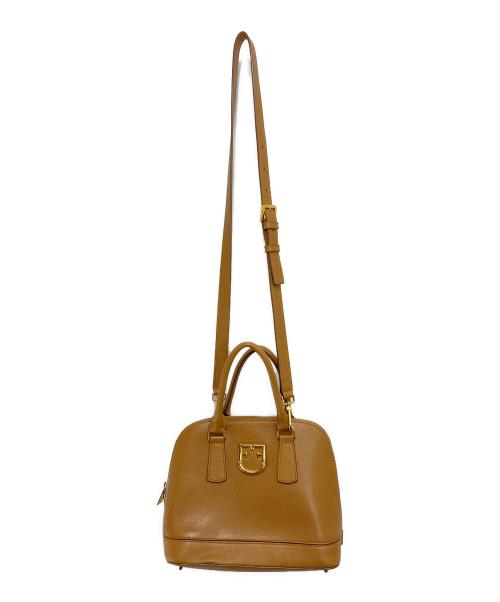 FURLA（フルラ）FURLA (フルラ) ファンタスティカSドーム 2WAYバッグ ベージュの古着・服飾アイテム