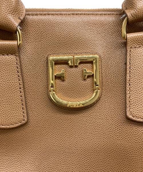 FURLA（フルラ）FURLA (フルラ) ファンタスティカSドーム 2WAYバッグ ベージュの古着・服飾アイテム