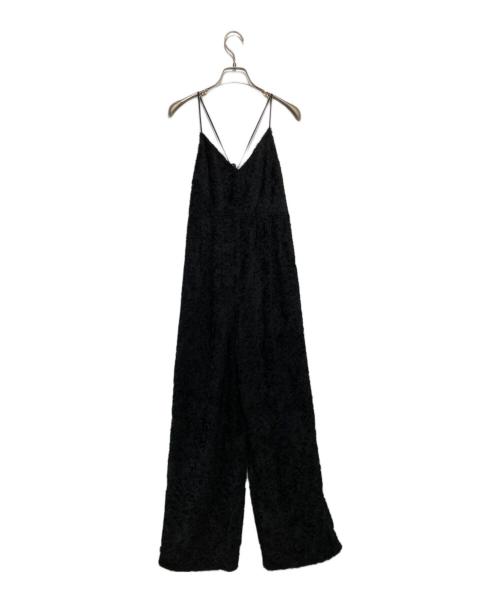 CLANE（クラネ）CLANE (クラネ) フリンジ キャミソール オールインワン ブラック サイズ:１の古着・服飾アイテム