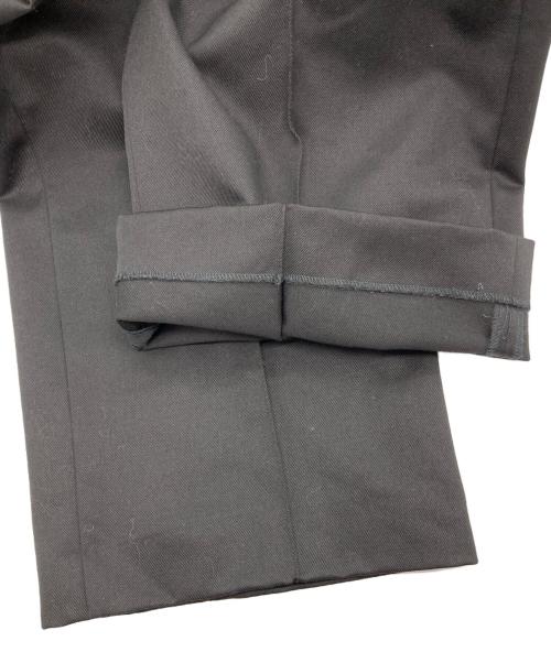 MUGLER（ミュグレー）Mugler (ミュグレー) H&M (エイチアンドエム) タックパンツ ブラック サイズ:34の古着・服飾アイテム