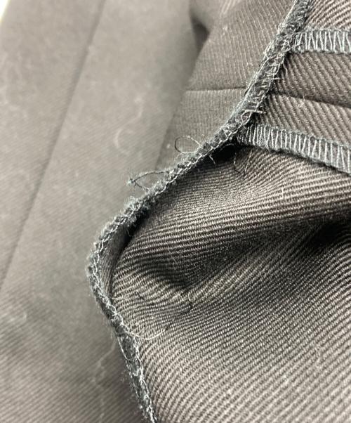 MUGLER（ミュグレー）Mugler (ミュグレー) H&M (エイチアンドエム) タックパンツ ブラック サイズ:34の古着・服飾アイテム