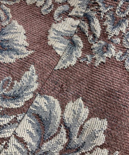 Denim&co（デニムアンドコー）Denim&co (デニムアンドコー) ジャガードジャケット ブラウン サイズ:Mの古着・服飾アイテム