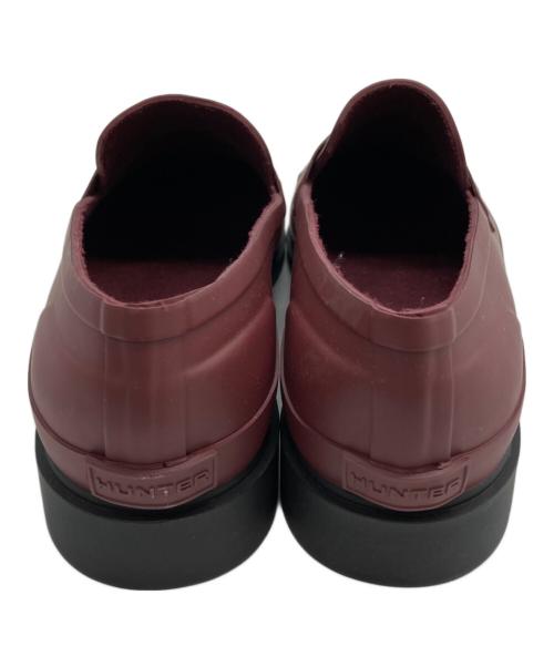 HUNTER（ハンター）HUNTER (ハンター) レインローファー ボルドー サイズ:27.5の古着・服飾アイテム