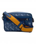 COACHコーチ）の古着「ショルダーバッグ」｜ネイビー