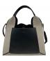 FURLA (フルラ) ジルダ2WAYハンドバッグ グレー×ブラック：13000円