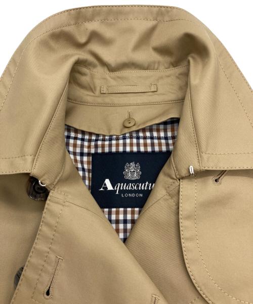 Aquascutum（アクアスキュータム）Aquascutum (アクアスキュータム) ライナー付きトレンチコート ベージュ サイズ:6の古着・服飾アイテム