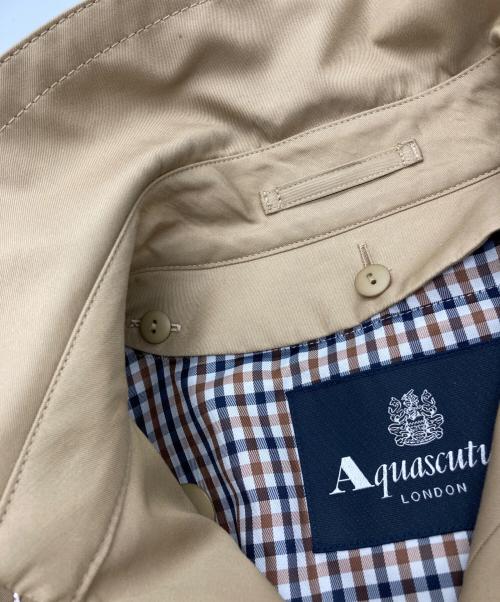 Aquascutum（アクアスキュータム）Aquascutum (アクアスキュータム) ライナー付きトレンチコート ベージュ サイズ:6の古着・服飾アイテム