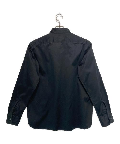 BUZZ RICKSON'S（バズリクソンズ）BUZZ RICKSON'S (バズリクソンズ) ヘリンボーンワークシャツ ブラック サイズ:Mの古着・服飾アイテム