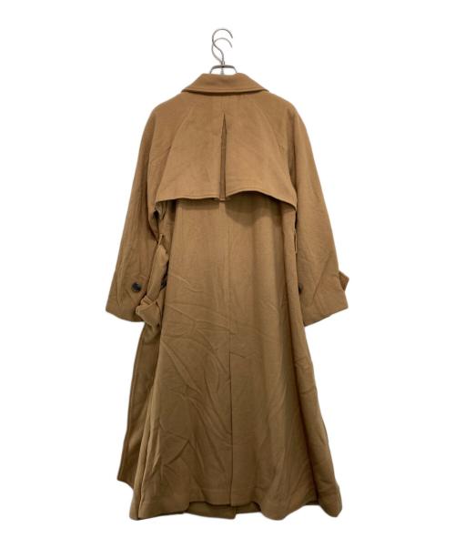 eimy istoire（エイミーイストワール）eimy istoire (エイミーイストワール) ウールトレンチコート ベージュ サイズ:XSの古着・服飾アイテム