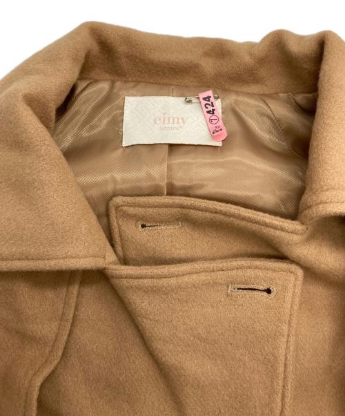 eimy istoire（エイミーイストワール）eimy istoire (エイミーイストワール) ウールトレンチコート ベージュ サイズ:XSの古着・服飾アイテム