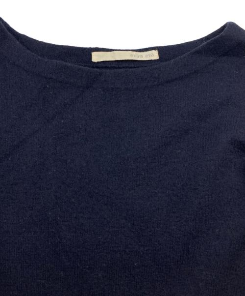 evam eva（エヴァムエヴァ）evam eva (エヴァムエヴァ) ニットワンピース ネイビー サイズ:-の古着・服飾アイテム